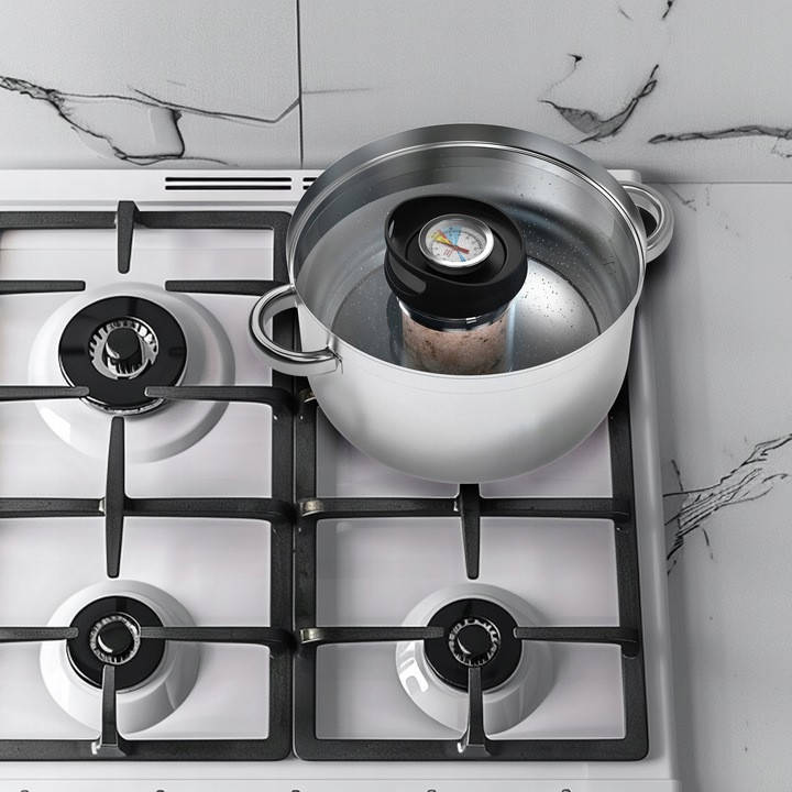 Скляний шинковар на 450 г м'яса — изображение 4
