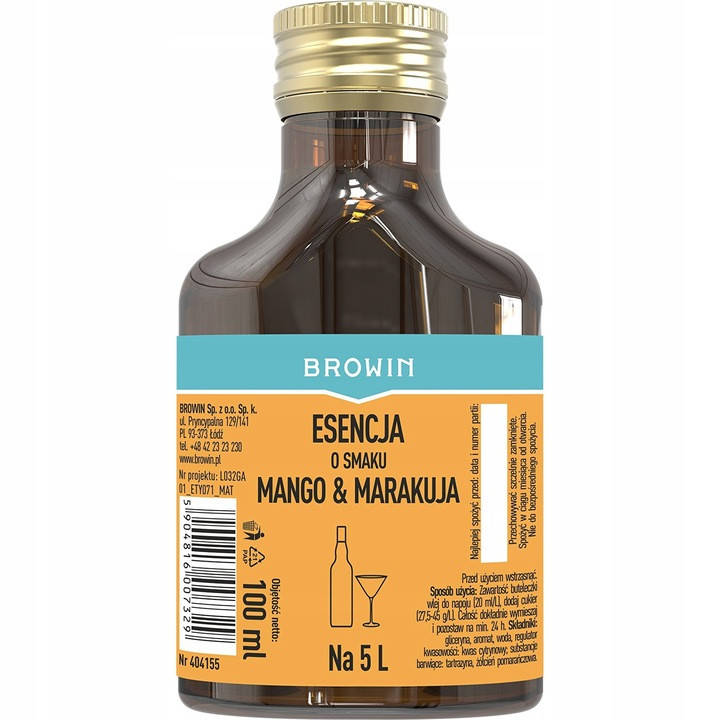 Biowin Смакова есенція Манго та Маракуя, 100 мл — изображение 4