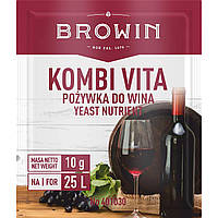 Живильне середовище для винних дріжджів Kombi Vita — 10g на 25л Browin