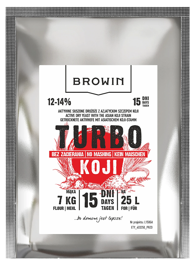 Дріжджі для зернових браг Turbo Koji, 50 г — изображение 2