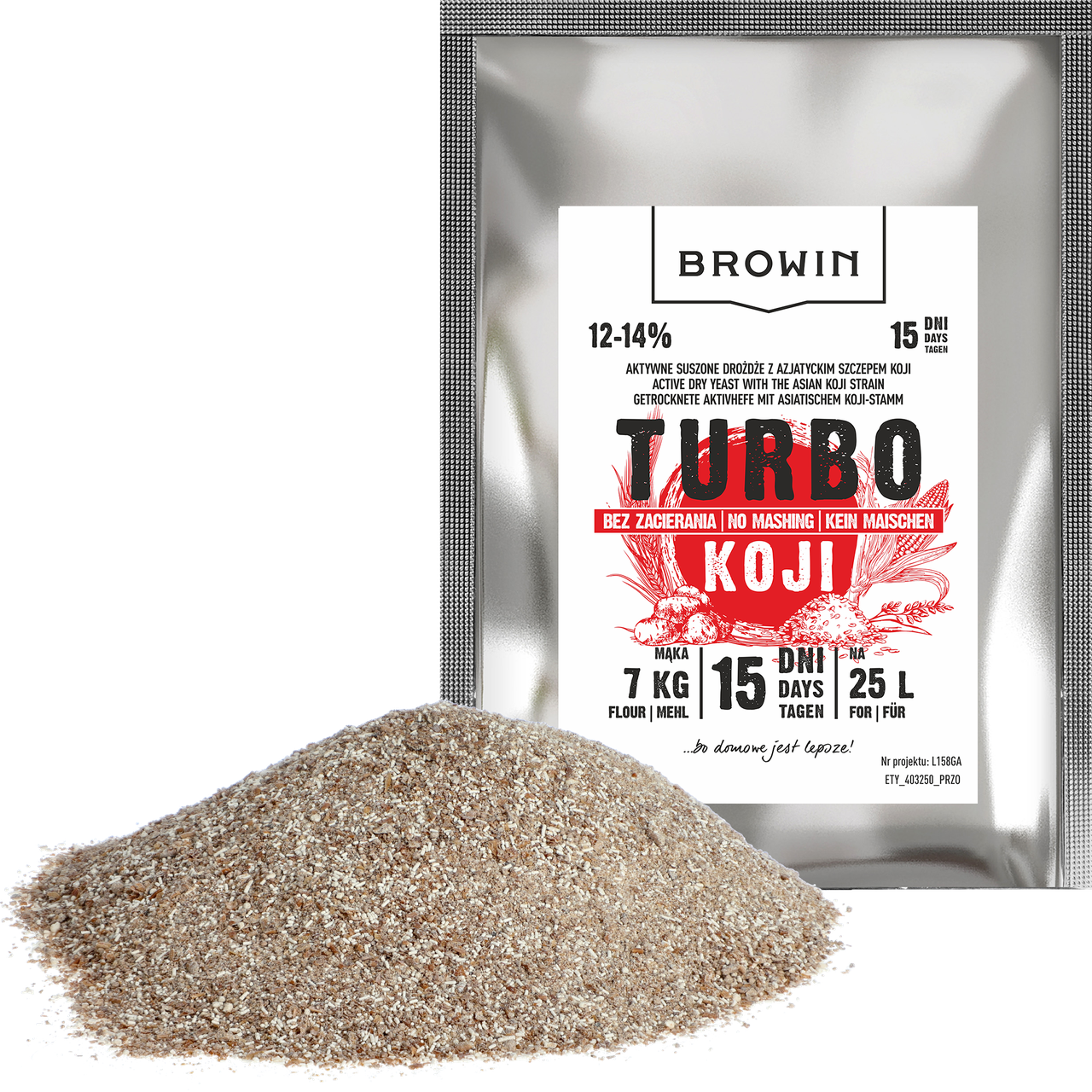 Дріжджі для зернових браг Turbo Koji, 50 г — изображение 8