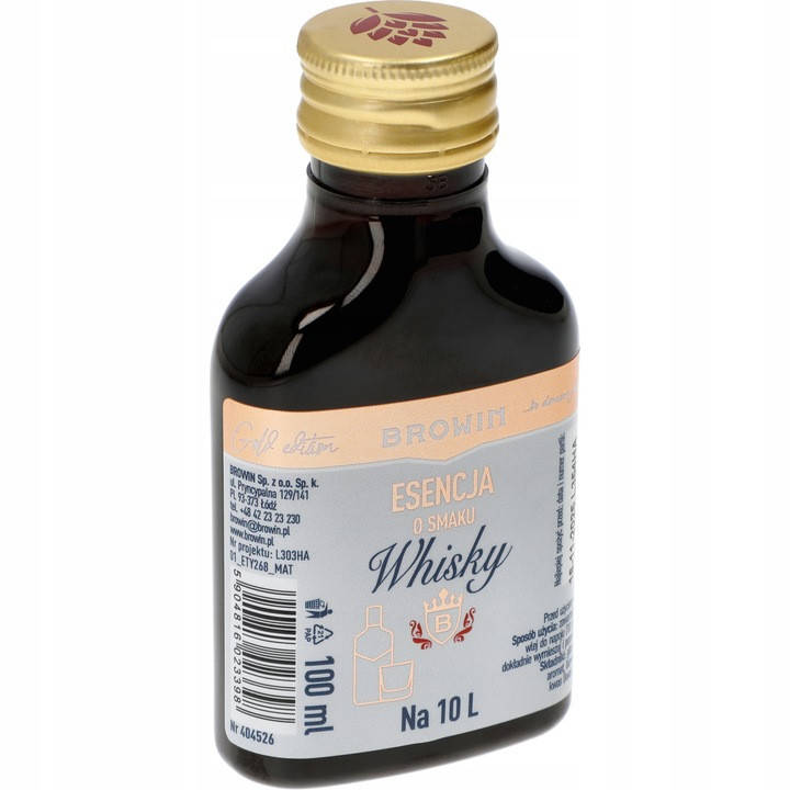 Browin Ароматизатор есенція смакова Whisky 100 мл на 10л — изображение 5