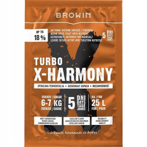 Browin Дріжджі дистиляторні X-Harmony TURBO 18% 25 л 138 г