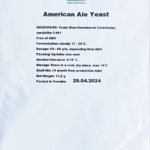 Дріжджі для пива CROWN AMERICAN ALE 11,5г