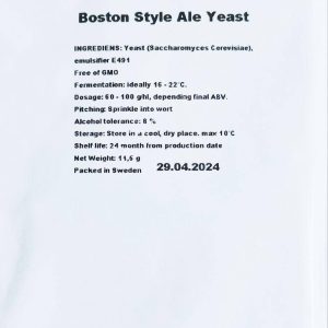 Дріжджі для пива CROWN BOSTON ALE 11,5г