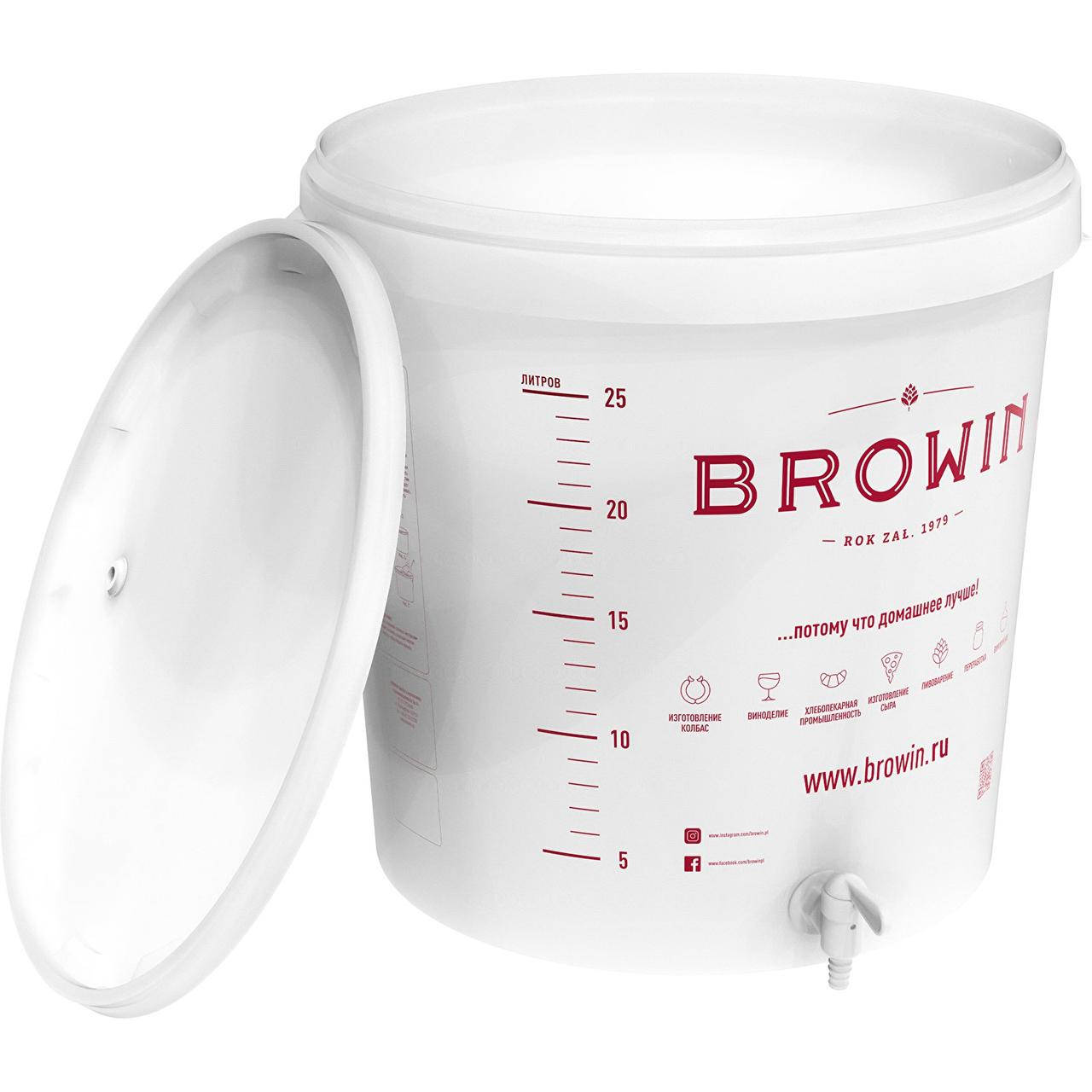 Biowin ємність бродлива з краном 30 л, RU — изображение 2