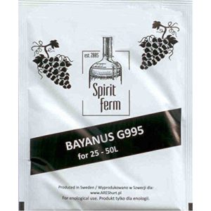 SpiritFerm Дріжджі сухі Bayanus G995 10г