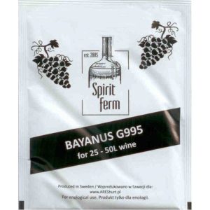 SpiritFerm Дріжджі Bayanus G995 100г