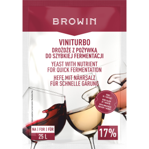 BIOWIN Дрожжи ViniTurbo для быстрого брожения, 20г