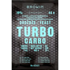 Browin Дріжджі TURBO Carbo