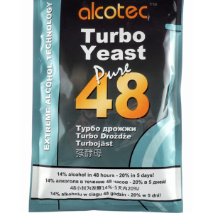 Alcotec Дріжджі 48TURBO Pure (безплатна доставка з ЄС від виробника)