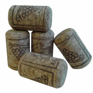 Корок агломераційний, циліндричний, темний 38/23 мм, 100 шт.