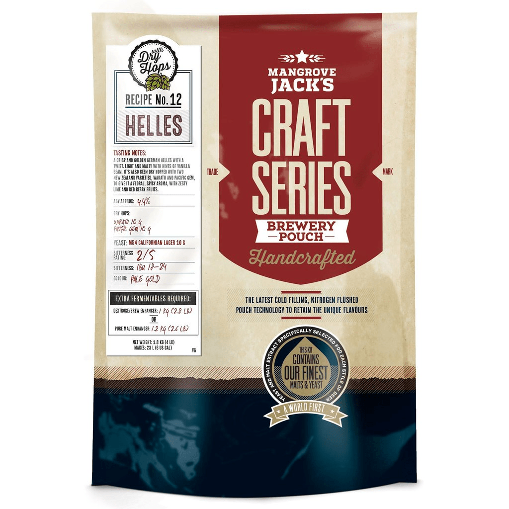 Mangrove Jack's солодовий концентрат Helles Lager 1,8 кг