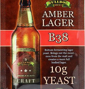 Сухі пивоварні дріжджі BullDog B38 Amber Lager, 10 г