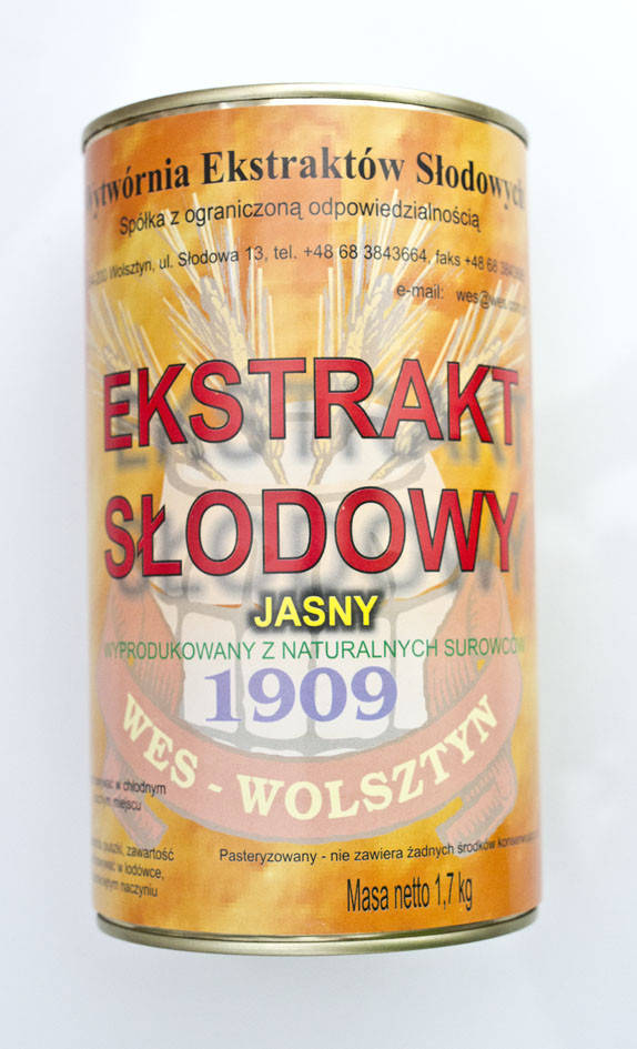Солодовий екстракт, світлий Ekstrakt Slodowy Jasny