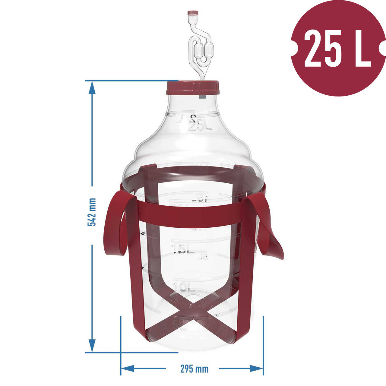 Бутель для вина пластиковий - 25 л, Browin
