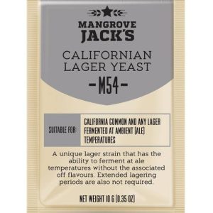 Дріжджі Mangrove jack's Californian Lager M54