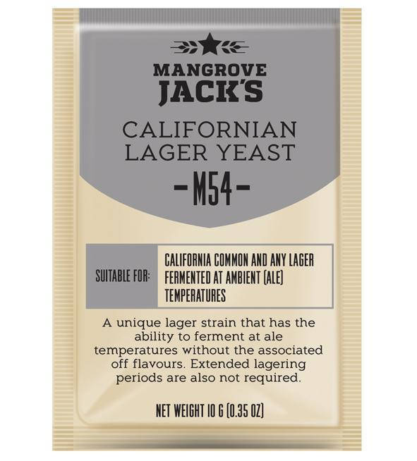 Дріжджі Mangrove jack's Californian Lager M54