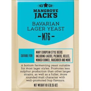Дрожжи Mangrove Jack's Bavarian Lager M76