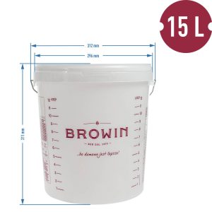 Ємність для бродіння - 15 л, Browin