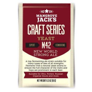 Дріжджі Mangrove jack's New World Strong Ale M42