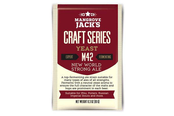 Дріжджі Mangrove jack's New World Strong Ale M42
