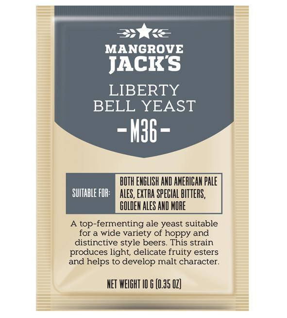 Дрожжи Mangrove Jack's Liberty Bell Ale Yeast M36