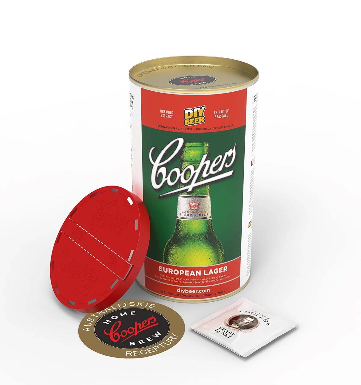 Coopers Хмільний солодовий екстракт European Lager 1,7 кг — изображение 2