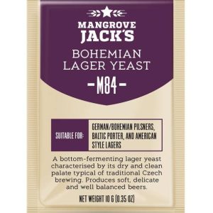 Дрожжи Mangrove Jack's Bohemian Lager M84