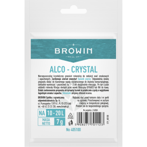 Стабілізатор смаку алкоголю Alco-Crystal - 7g на 10-20 л, Browin