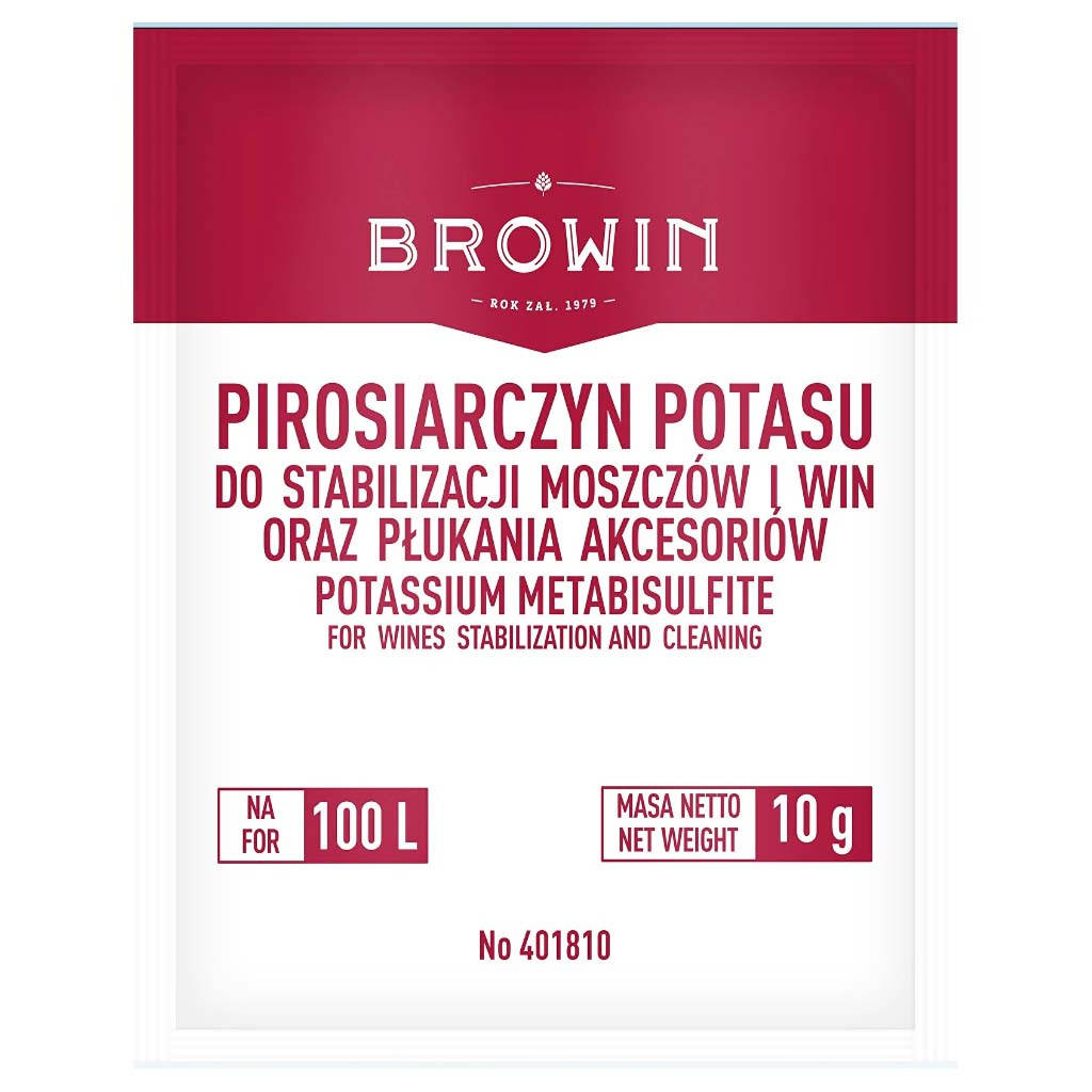 Browin Метабісульфіт калію, 10г