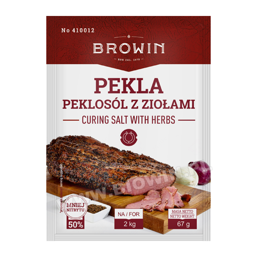 Pekla — сіль для посолу з травами (розпродажу)