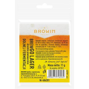 BIOWIN сушені дріжджі для пивоваріння нижньої ферментації Brewgo Lager