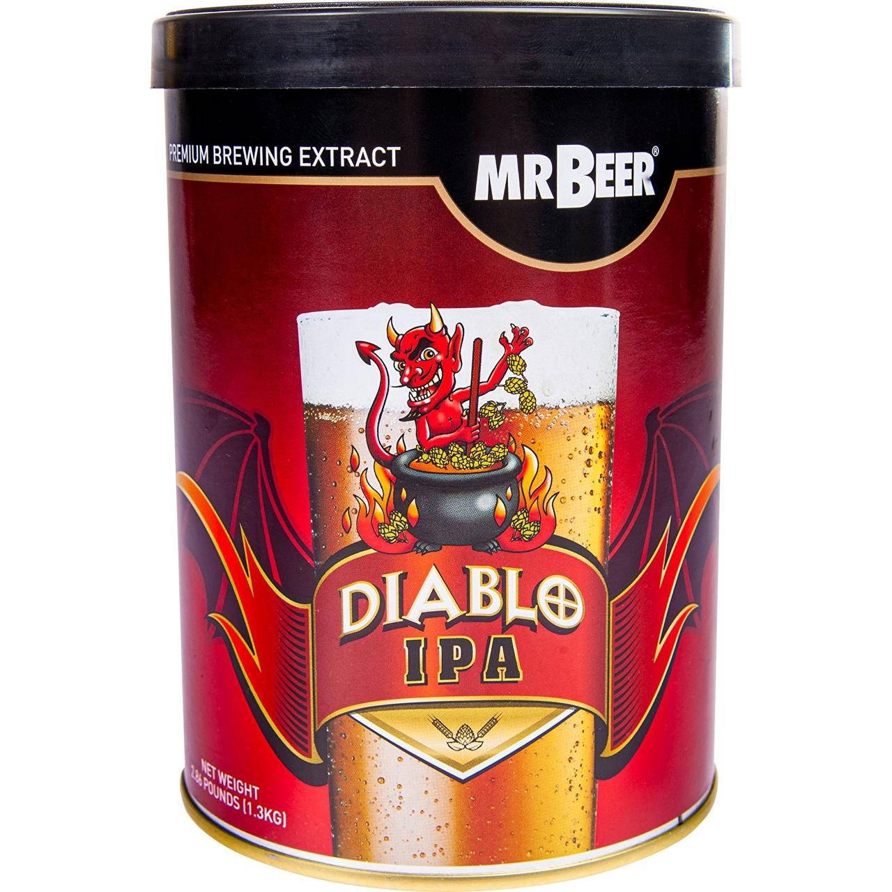 Coopers Охмелений солодовий екстракт Diablo IPA 1,3 кг — изображение 2