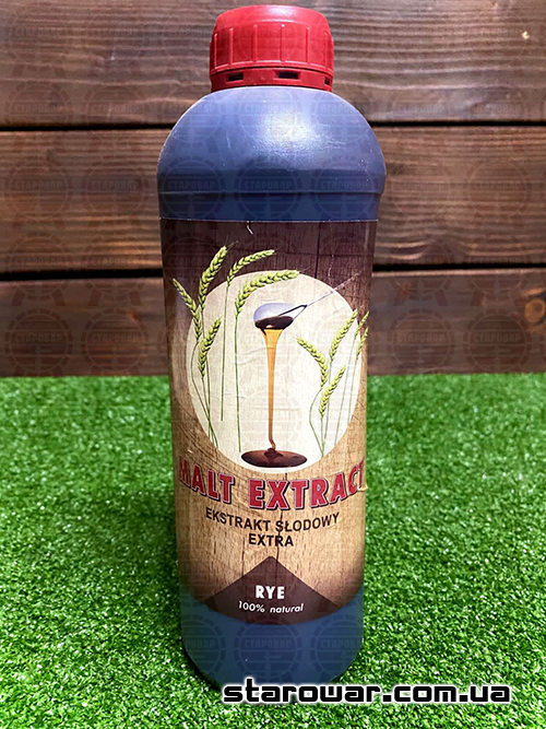 Солодовый экстракт Malt Extract Rye (рожь), 1000мл/1,2кг