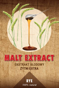 Солодовый экстракт Malt Extract Rye (рожь), 1000мл/1,2кг — изображение 2