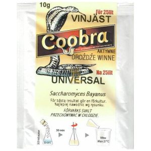Coobra дріжджі винні UNIVERSAL