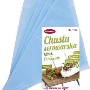 Фільтр-пакет (салфетка) для сироваріння 36x32x45 см, 5 шт.