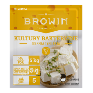 Сирні бактеріальні культури (закваска) "Фета", 1шт. (розпродаж)