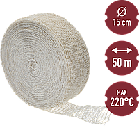 Сітка для м'яса - 15 см x 50 м, термостійка до 220°C
