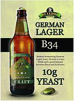 Сухі пивоварні дріжджі BullDog B34, German Lager, 10 м