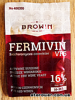 BIOWIN сухі дріжджі Fermivin VR5 для червоних (бездотна доставка з ЄС від виробника)