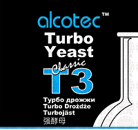 Alcotec Дріжджі T3 Turbo Classic (безслатна доставка з ЄС від виробника)