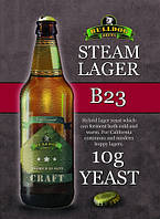 Сухі пивоварні дріжджі BullDog B23 Steam Lager, 10 м