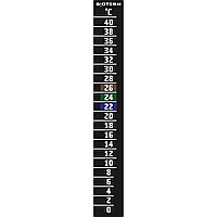 Bioterm термометр рідкокристалічний 0 °C - 40 °C