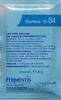 Дріжджі пивні SAFALE S-04, 11,5г