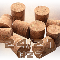 Пробка конусна 24/21*Н27мм