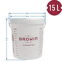 Ємність для бродіння - 15 л, Browin