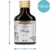 Browin Ароматизатор есенція смакова Whisky 100 мл на 10л - Зображення 2