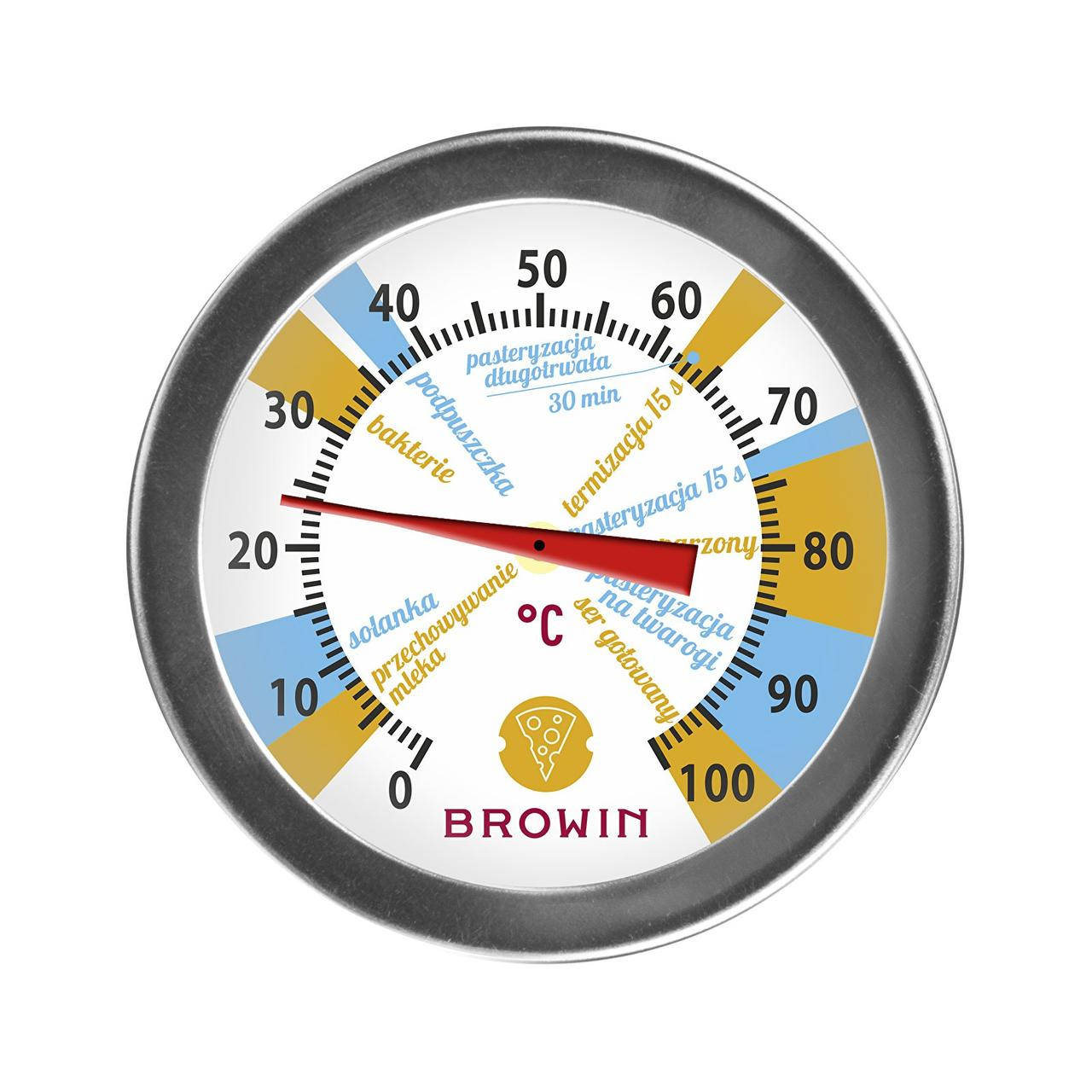 Термометр сироварний 0–100 °C, 19,8 см Browin 102501 - Зображення 4